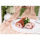 Ruladă din carne de porc cu bacon